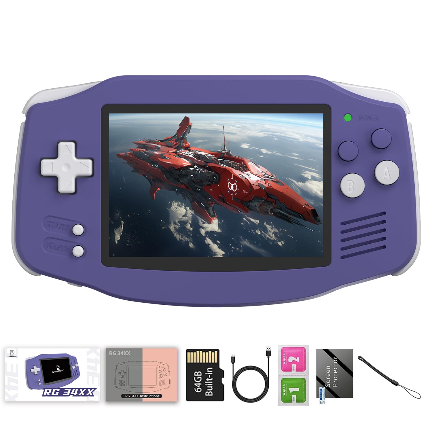 ゲーム機、ゲームハンドル、アーケード、ゲーム Amazon.co.jp: RG34XX レトロゲーム機 ハンドヘルドゲームコンソール